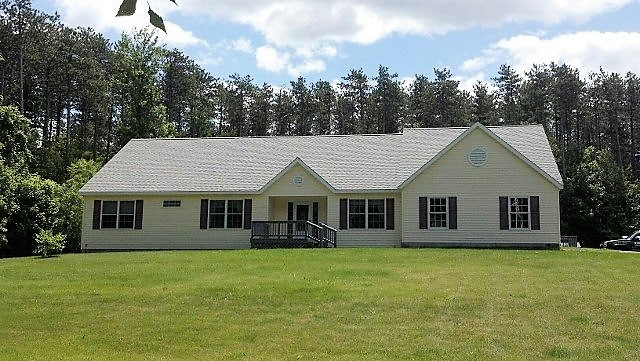 House roof after cleaning - clean and bright